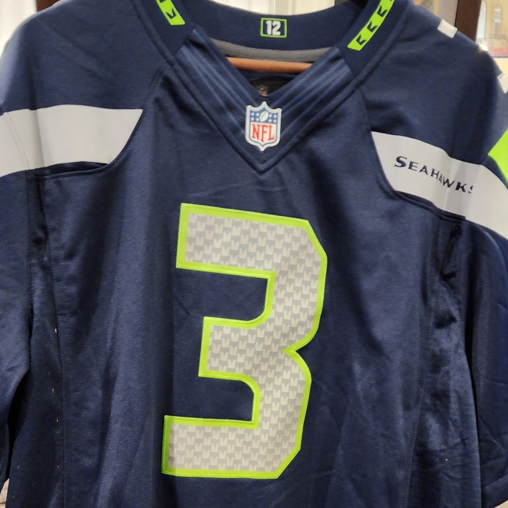 Nike Seattle Seahawks Russell Wilson Jersey